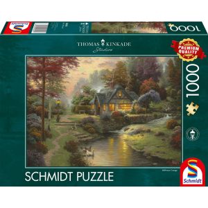 Schmidt Spiele Puzzle Friedliche Abendstimmung 1000 Teile
