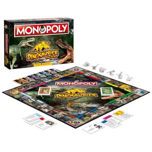 Monopoly Dinosaurier Dino Edition Gesellschaftsspiel Brettspiel Spiel