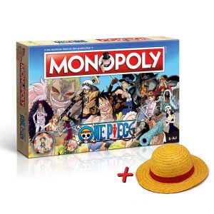 Monopoly - One Piece inkl. Ruffy Strohhut Spiel Gesellschaftsspiel Brettspiel Anime Manga deutsch