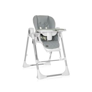 Lorelli Kinderhochstuhl 2 in 1 Camminando Babywippe verstellbar Schwingfunktion grau