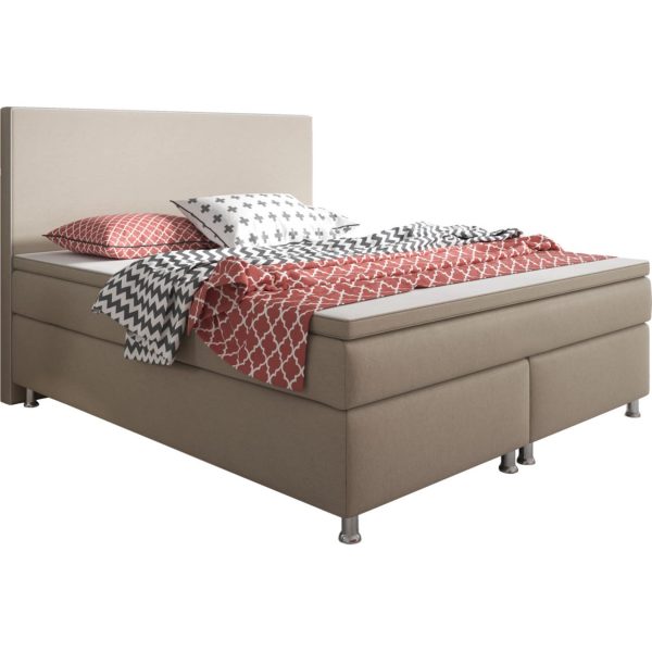 Boxspringbett King Size 180 x 200 cm muddy