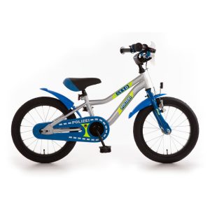 Bachtenkirch Kinderfahrrad Kuma "POLIZEI" blau/silber/neon 16"