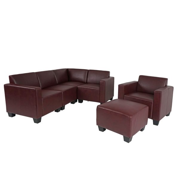 Modular Sofa-System Couch-Garnitur Lyon 4-1-1