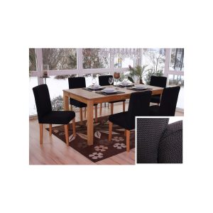 6er-Set Esszimmerstuhl Stuhl Küchenstuhl Littau ~ Textil