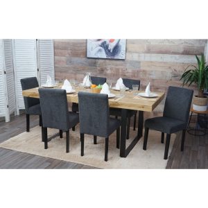 6er-Set Esszimmerstuhl Stuhl Küchenstuhl Littau ~ Textil