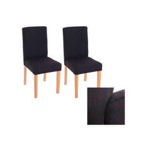 2er-Set Esszimmerstuhl Stuhl Küchenstuhl Littau ~ Textil