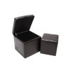 2er Set Hocker Sitzwürfel Sitzhocker Aufbewahrungsbox Carrara