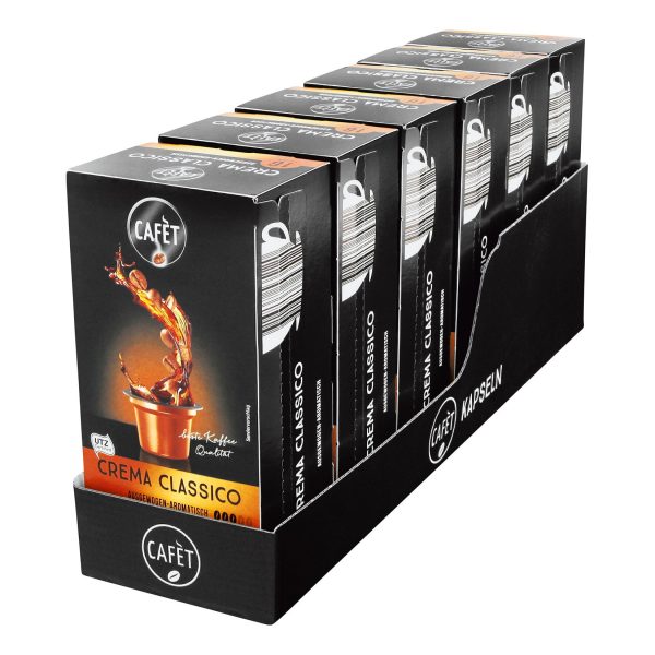 Cafet für Cremesso Crema Classico Kaffee 16 Kapseln 88 g