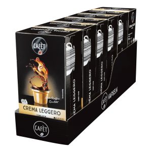 Cafet für Cremesso Crema Leggero Kaffee 16 Kapseln 88 g