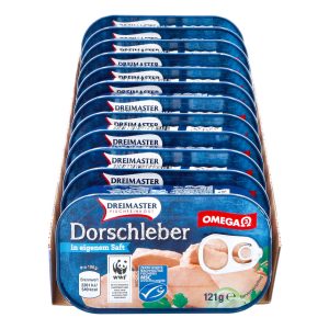 Dreimaster Dorschleber 121 g