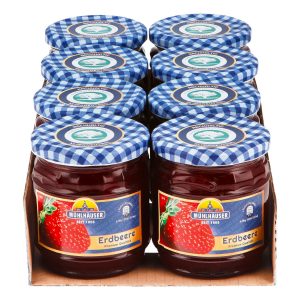 Mühlhäuser Extra Konfitüre Erdbeer 450 g