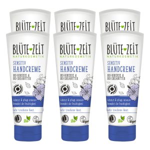 BLÜTE-ZEIT Handcreme Sensitiv Bio Hibiskus & Bio Sheabutter 75 ml