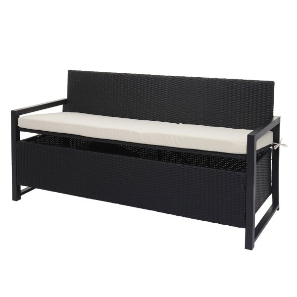 Poly-Rattan 3er Sitzbank MCW-F39