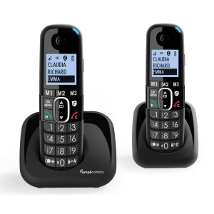 Amplicomms BigTel 1502 DECT Komfort Telefon-Set