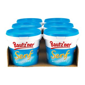Bautzner Senf mittelscharf 1 Liter