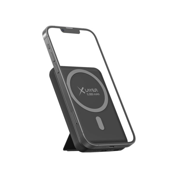 XLayer MagFix Pro 2 in 1 Powerbank magnetisch 5.000 mAh