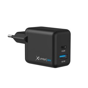 XLayer Powercharger 38W Dual Black