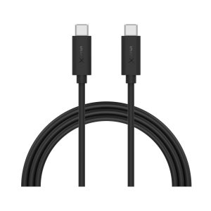 Kabel XLayer PREMIUM Typ C (USB-C) to Type C USB 3.1 Black 1.20 m