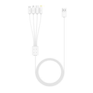 Kabel XLayer Octopus 4-IN-1 Multi-USB-Ladekabel 1.5 m White