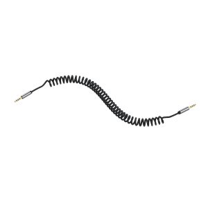 Kabel XLayer Audio-Spiral AUX 3.5 mm Klinkenkabel 2.0 m Black