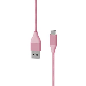 Kabel XLayer PREMIUM Metallic USB to Type C (USB-C) Cable 1.5 m (Fast Charging 3A/USB 2.0) Rose