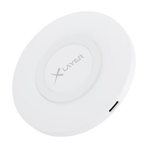 Ladegerät XLayer Wireless Charging Pad Basic 10W Qi-zertifiziert White