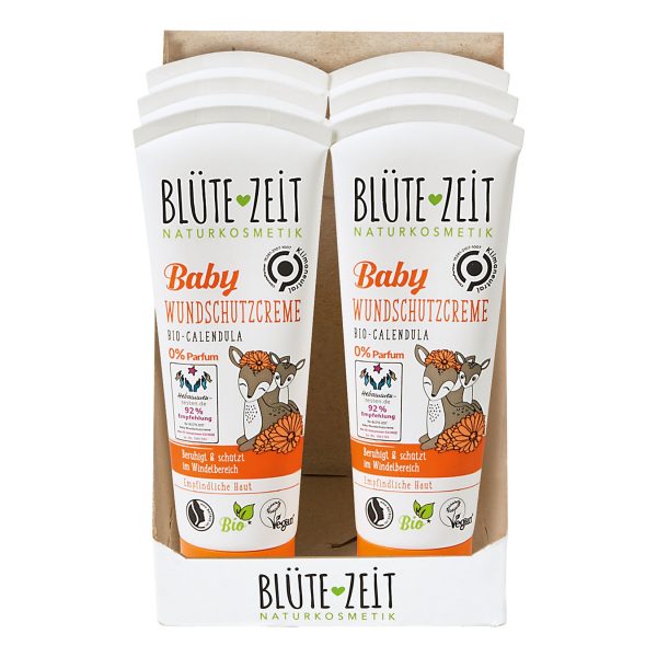 BLÜTE-ZEIT Baby Wundschutzcreme Bio-Calendula 75 ml