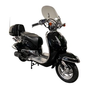 Alpha Motors Motorroller Retro Firenze Limited 125 ccm 85 km/h EURO 5 schwarz