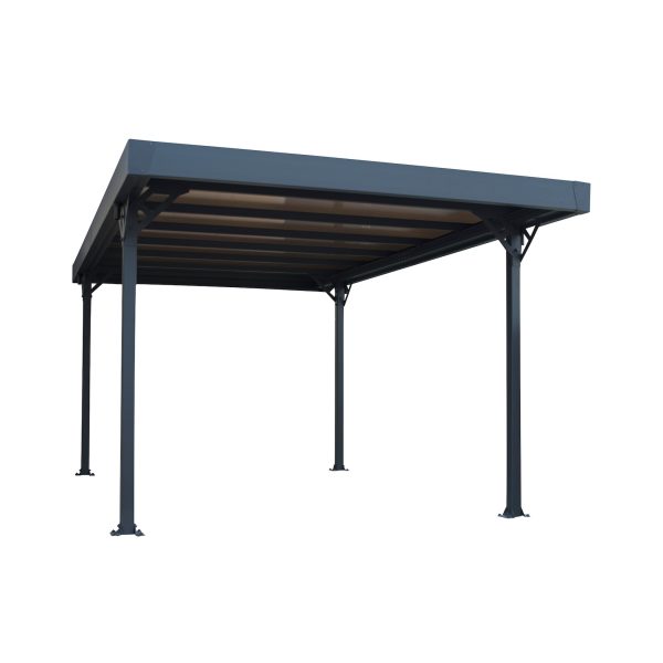 Palram - Canopia Aluminium Carport Palma 5000 grau