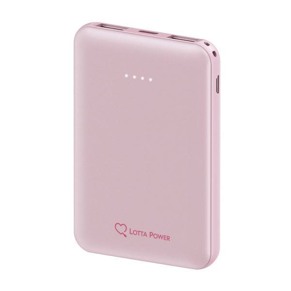 Lotta Power Zusatzakku Powerbank Rosé 5.000 mAh