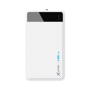 Zusatzakku XLayer Powerbank Colour Line White 4.000 mAh