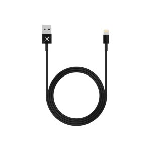 Kabel XLayer Colour Line Lightning Lade/Sync-Kabel 1 m Black