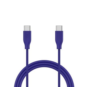 XLayer Colour Line Typ C auf Typ C Kabel 1 m Blue