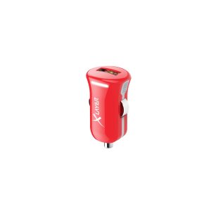 Kfz-Ladegerät XLayer Colour Line USB Adapter 2.4A Red