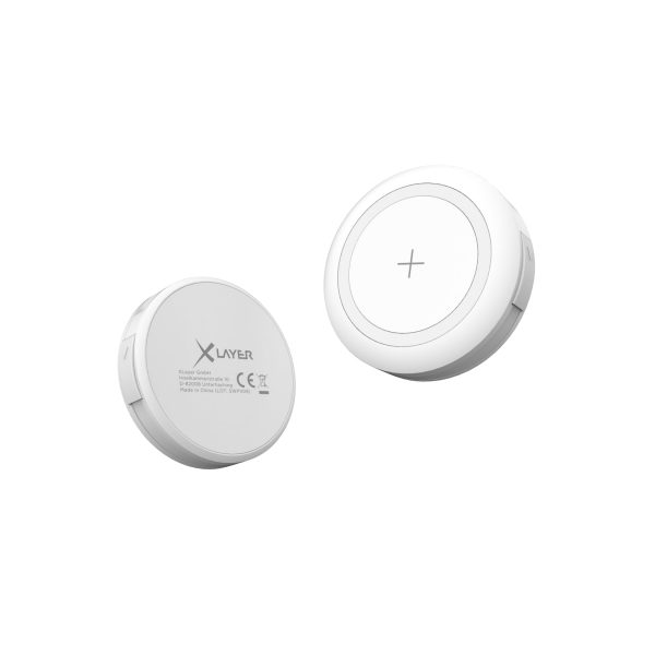 Ladegerät XLayer Colour Line Wireless Charger 5W White