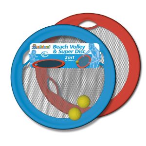alldoro - 2 in 1 XXL Beach Volley & Super Disc