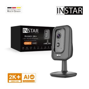 INSTAR IN-8401 2K+ Überwachungskamera Schwarz