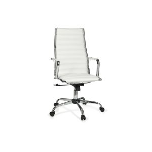 Design Bürostuhl Chefsessel Drehstuhl Schreibtischstuhl Leder Optik Neu