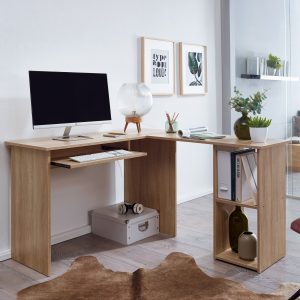 FineBuy Schreibtischkombination Bürotisch Eckschreibtisch Winkel PC Tisch Büro