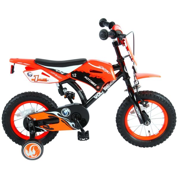 VOLARE Kinderfahrrad Motorrad 12 Zoll