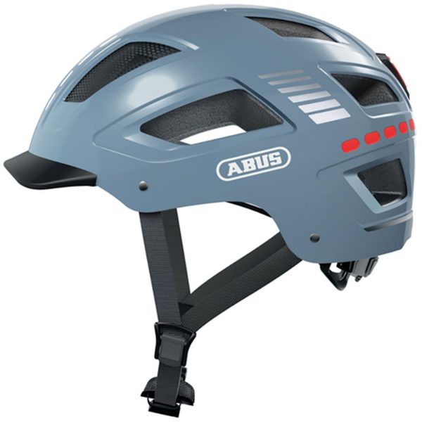 ABUS Fahrradhelm "Hyban 2.0 LED" blau