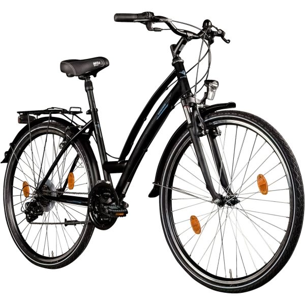 Zündapp Silver 1.0 Trekkingrad Damen 28 Zoll 155 - 170 cm Trekkingfahrrad 21 Gang Shimano Trekkingbike Fahrrad