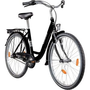 Zündapp Red 1.0 Damenfahrrad 26 Zoll mit Nabenschaltung 3 Gang retro Fahrrad Damen 140 - 165 cm Cityfahrrad mit Rücktrittbremse