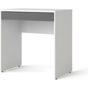 Schreibtisch Fula weiss + grau Tisch Bürotisch Computertisch Computer Büro