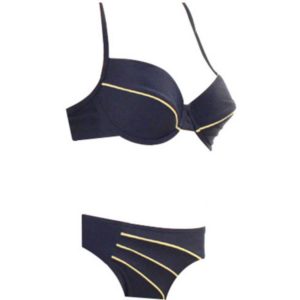 Elemar Bikini "Sandra" marine / creme Gr.36