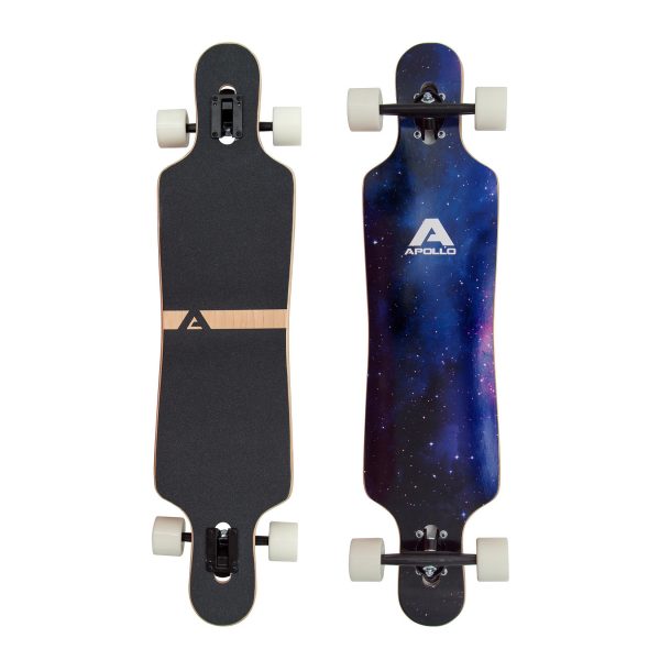 Apollo Twin Tip DT Longboard Nebula - UV Wheels