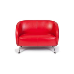 Lounge Sofa ST. LUCIA Kunstleder mit Armlehnen hjh OFFICE