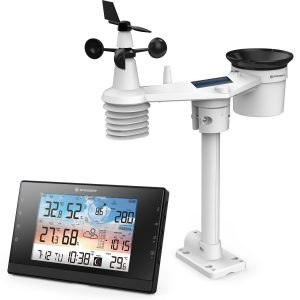 BRESSER WLAN-Wettercenter WSC mit 5-in-1-Multi-Sensor