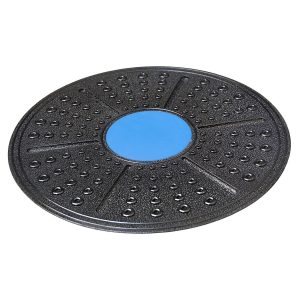 Best Sporting Fitness Balance Board Erwachsene 35 cm schwarz-blau bis 80 kg I Wackelbrett inkl. Anleitung mit Übungsbeispielen I Balanceboard I Balanceboards Kinder I Balance Training Equipment