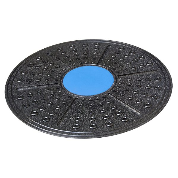 Best Sporting Fitness Balance Board Erwachsene 35 cm schwarz-blau bis 80 kg I Wackelbrett inkl. Anleitung mit Übungsbeispielen I Balanceboard I Balanceboards Kinder I Balance Training Equipment